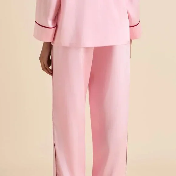 UK LUXURY Olivia Von Halle100% HIGH Quality Silk Pajamas- NEVER Worn-